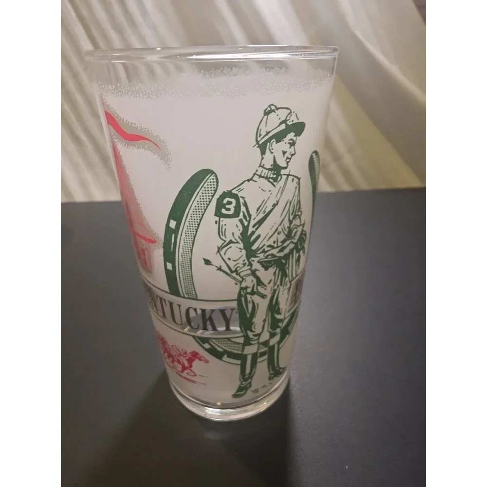 Kentucky Derby 1969 95th Running Mint Julep Glass Churchill Downs Horse Racing